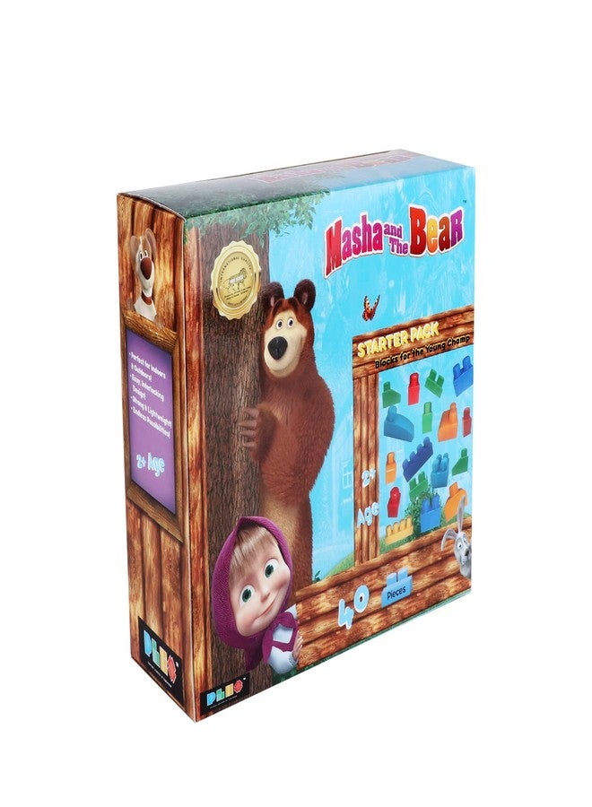 Plex Masha & The Bear Building Blocks Starter Pack - Image 5